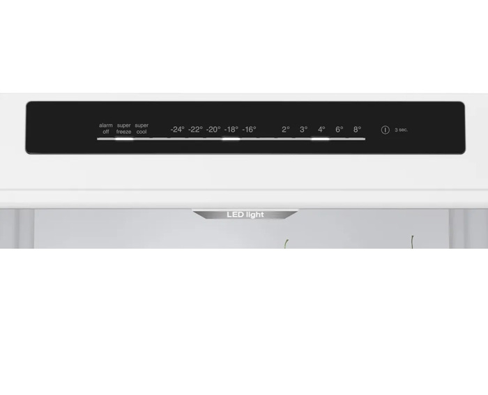 Bosch KGN392LCF Psugiokatapsuktis NoFrost 203x60x66.5cm
